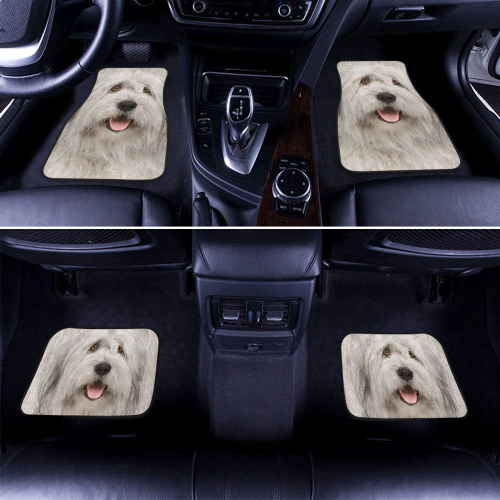 Old English Sheepdog Funny Face Car Floor Mats 119