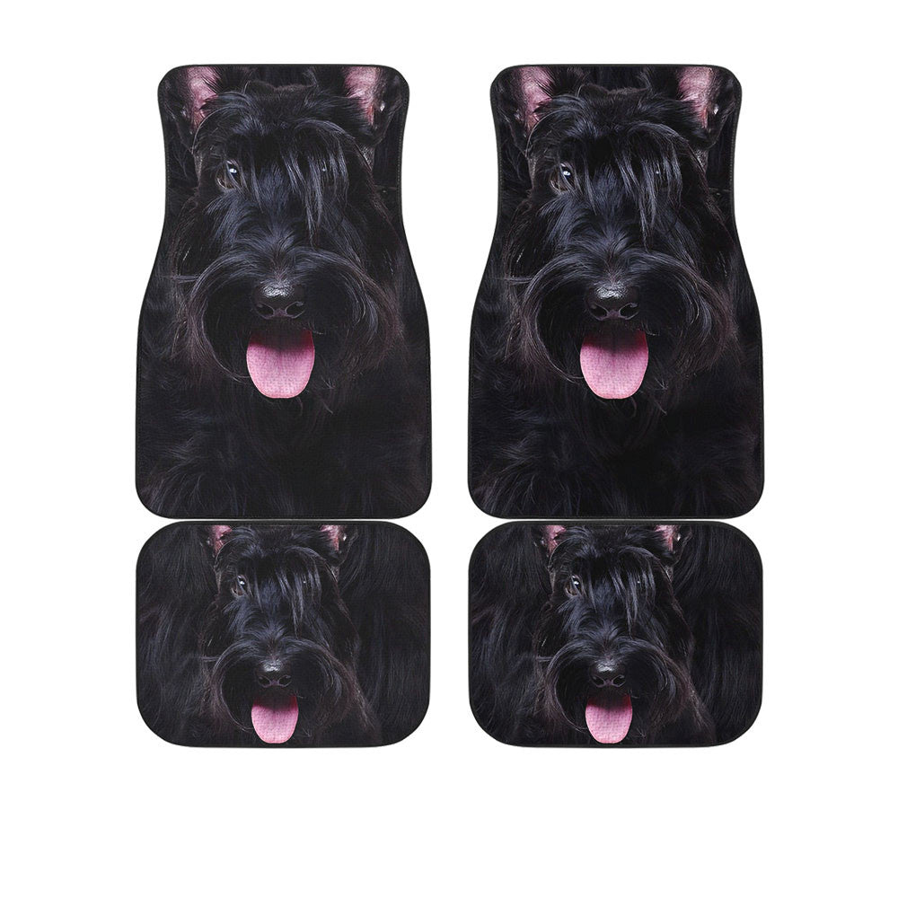 Scottish Terrier Funny Face Car Floor Mats 119
