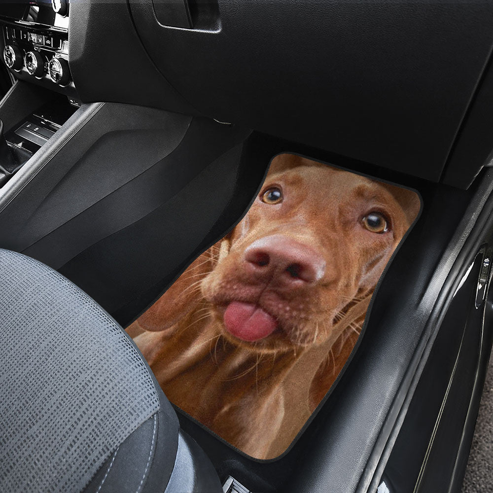 Vizsla Funny Face Car Floor Mats 119