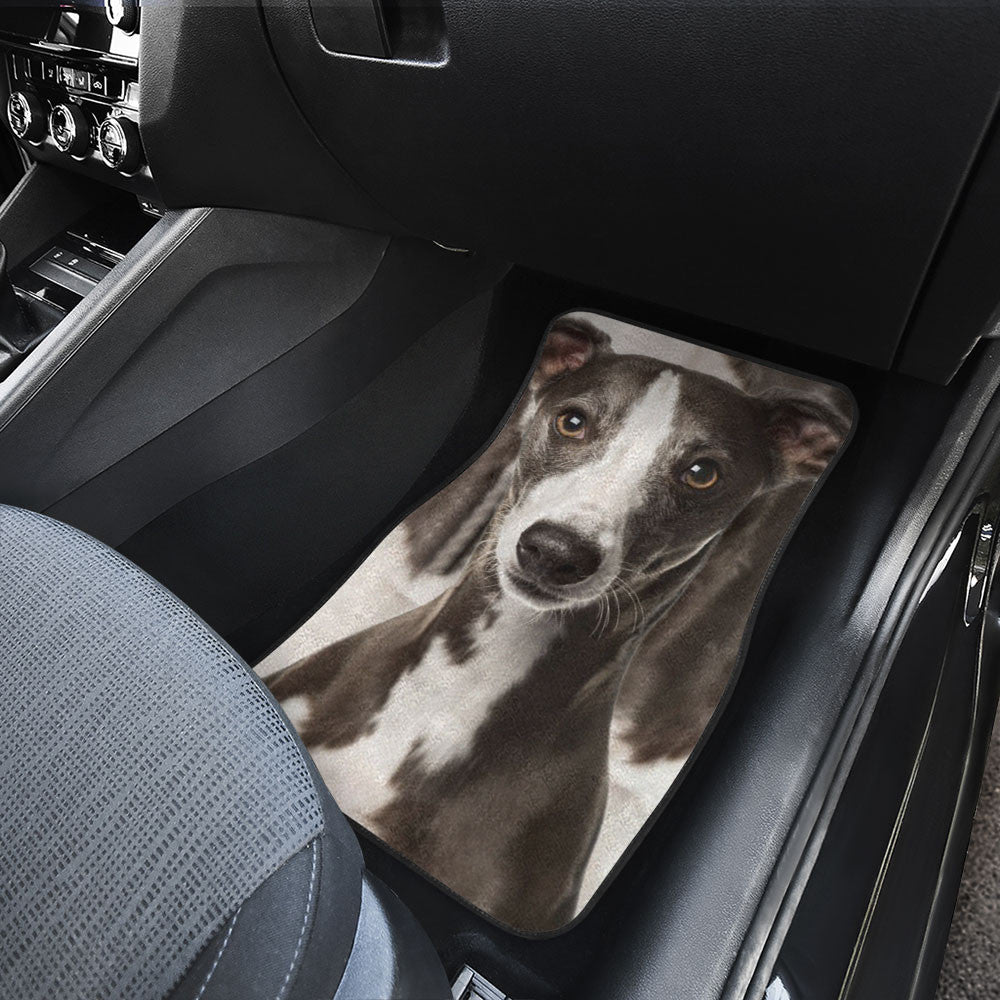 Whippet Funny Face Car Floor Mats 119