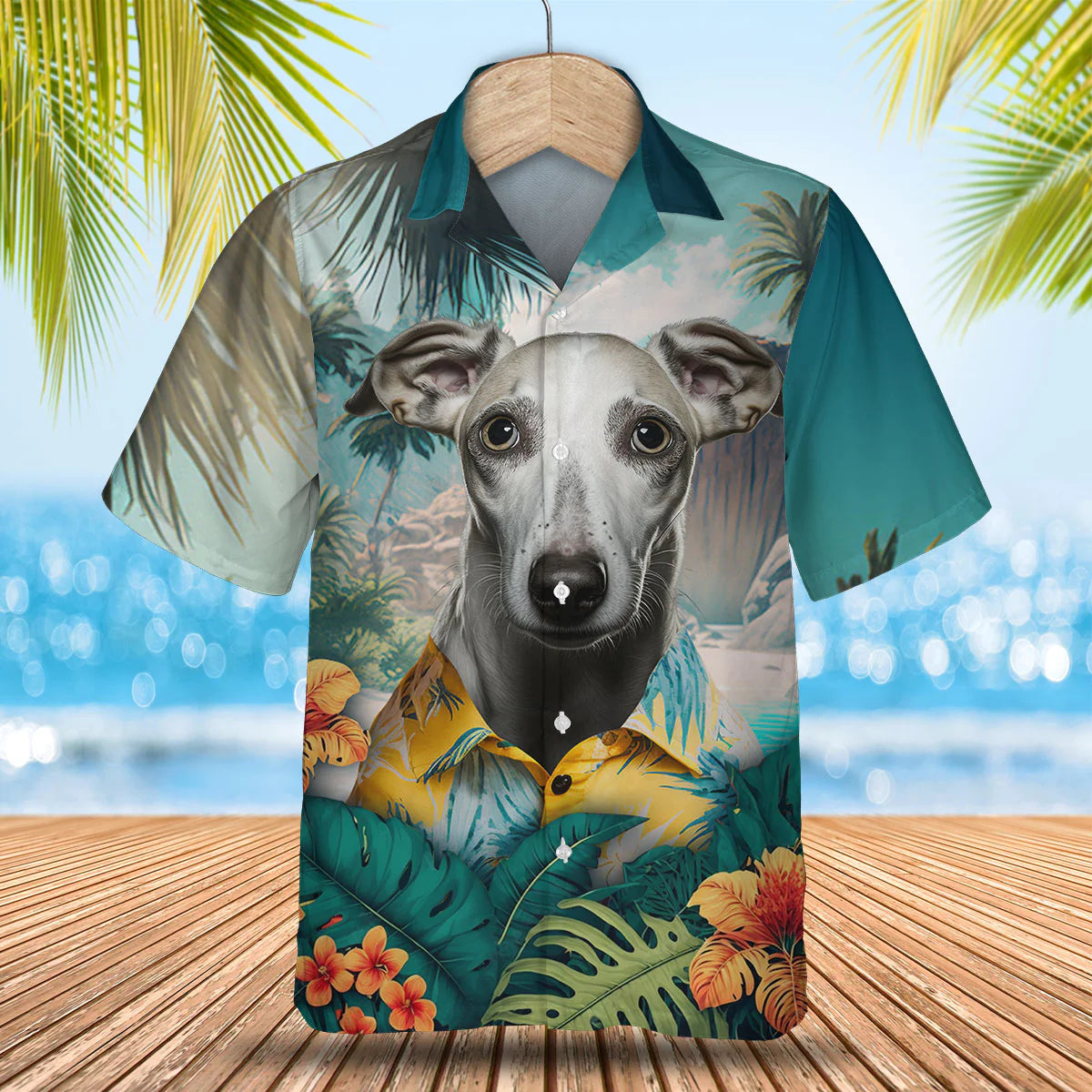 Whippet - 3D Tropical Hawaiian Shirt