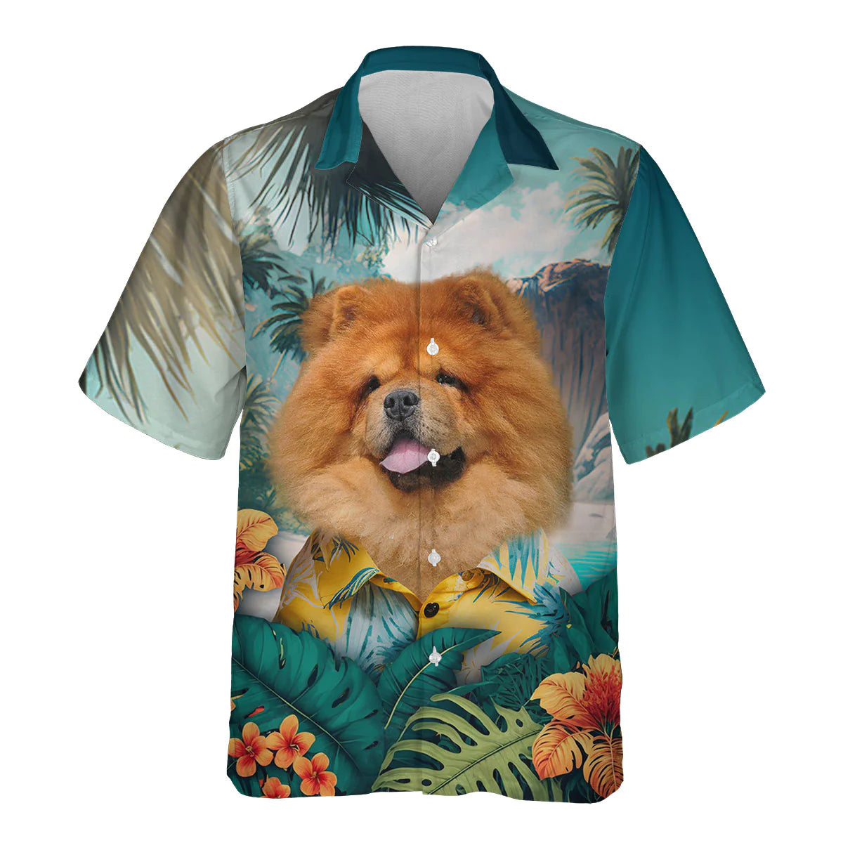 Chow Chow - 3D Tropical Hawaiian Shirt