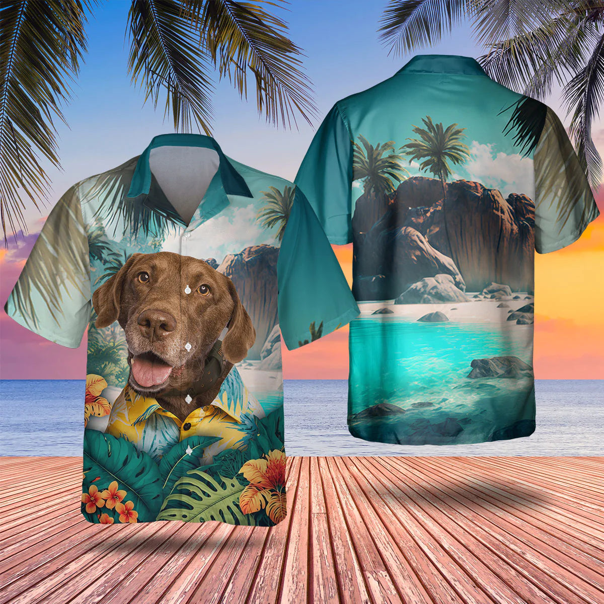 Chesapeake Bay - 3D Tropical Hawaiian Shirt