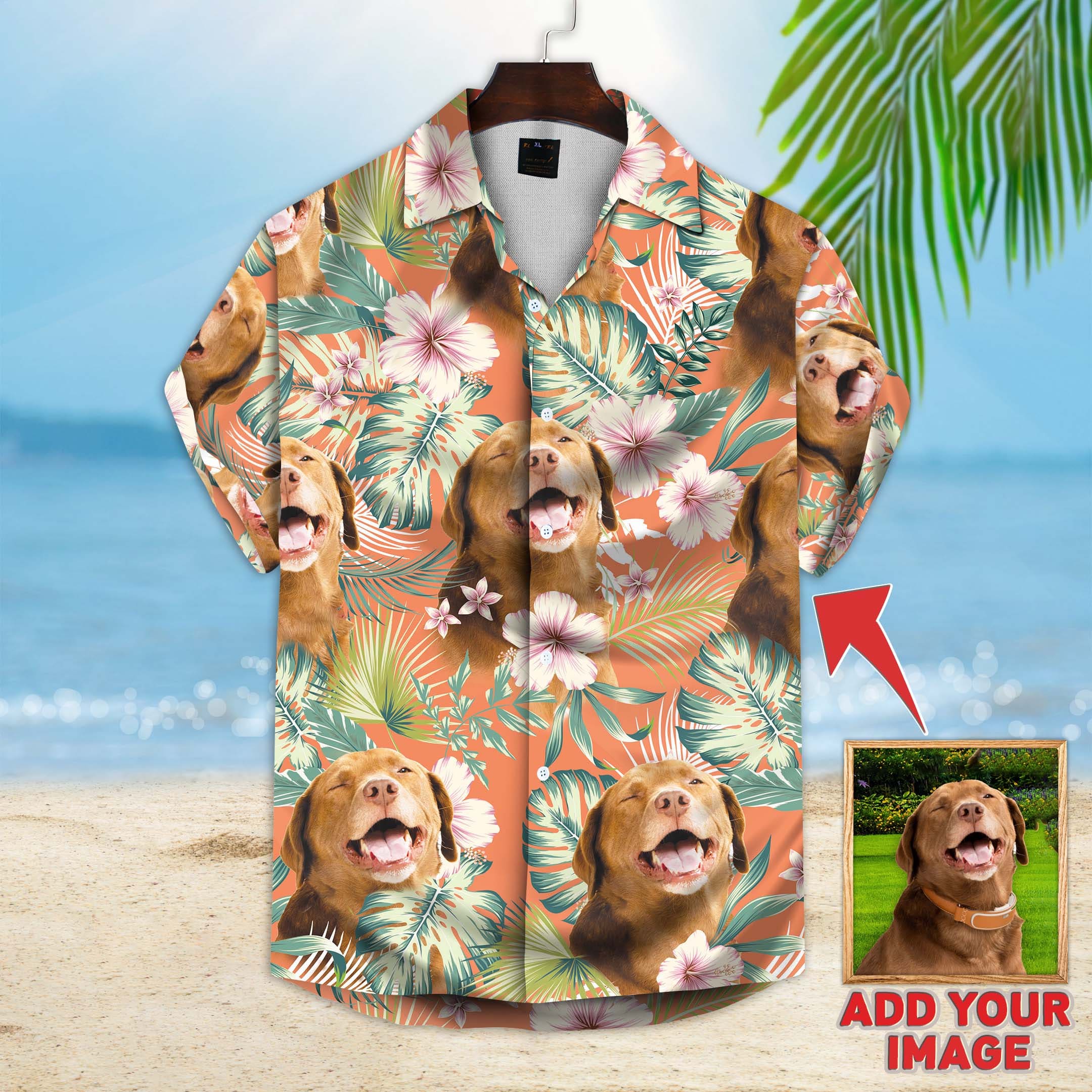 Summer With Pet - Personalized Hawaiian Shirt 1