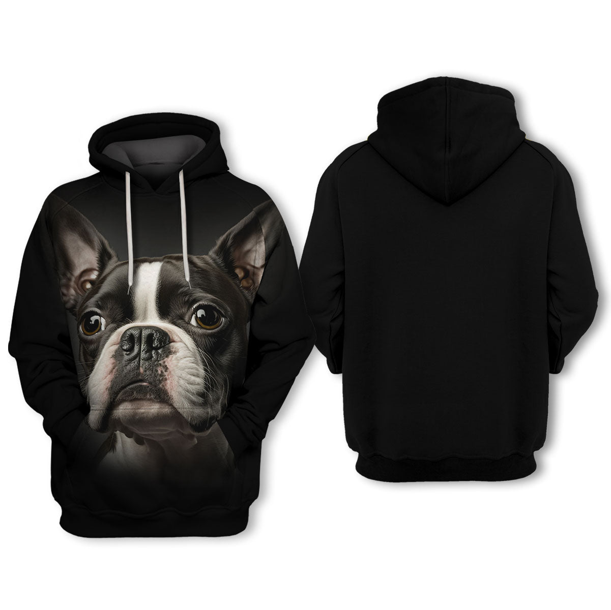Boston Terrier - Unisex 3D Graphic Hoodie
