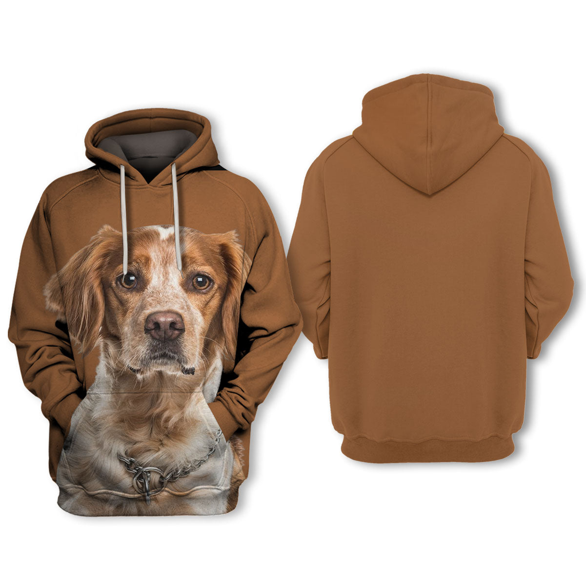 Brittany Spaniel - Unisex 3D Graphic Hoodie