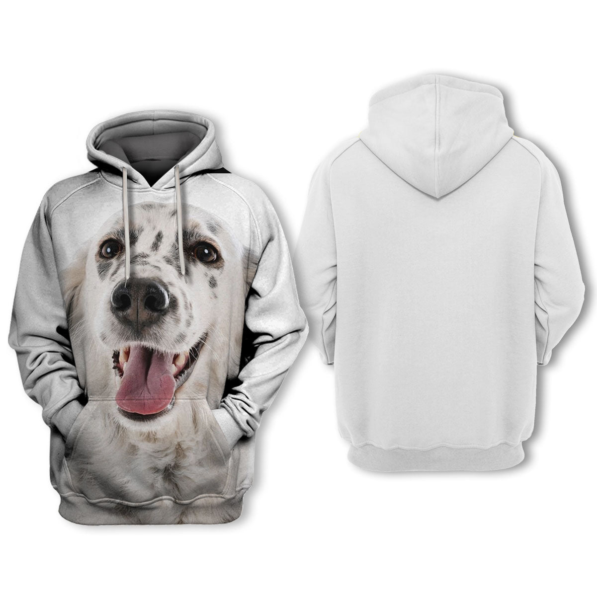 English Setter - Unisex 3D Graphic Hoodie
