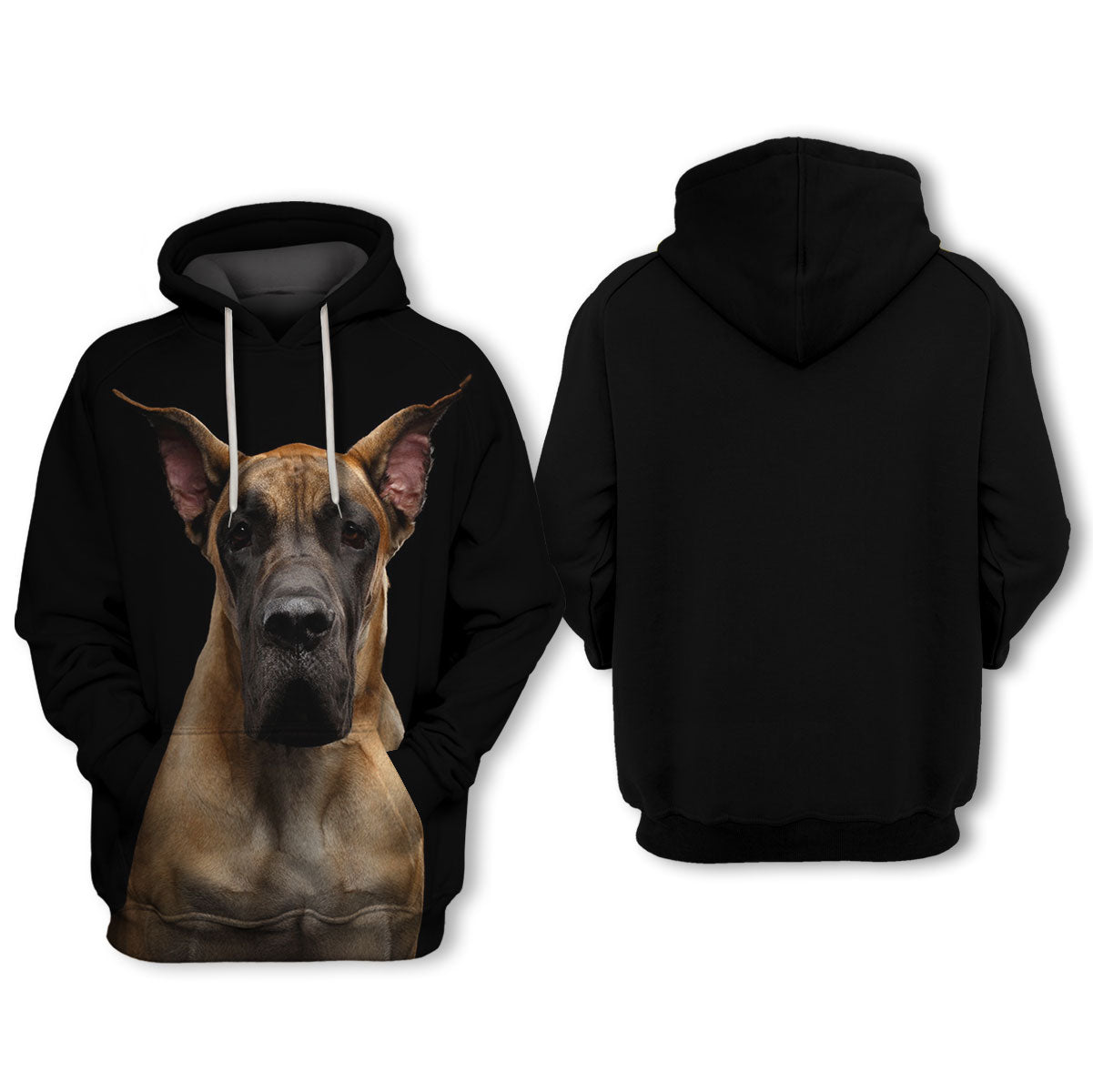 Great Dane Fawn - Unisex 3D Graphic Hoodie
