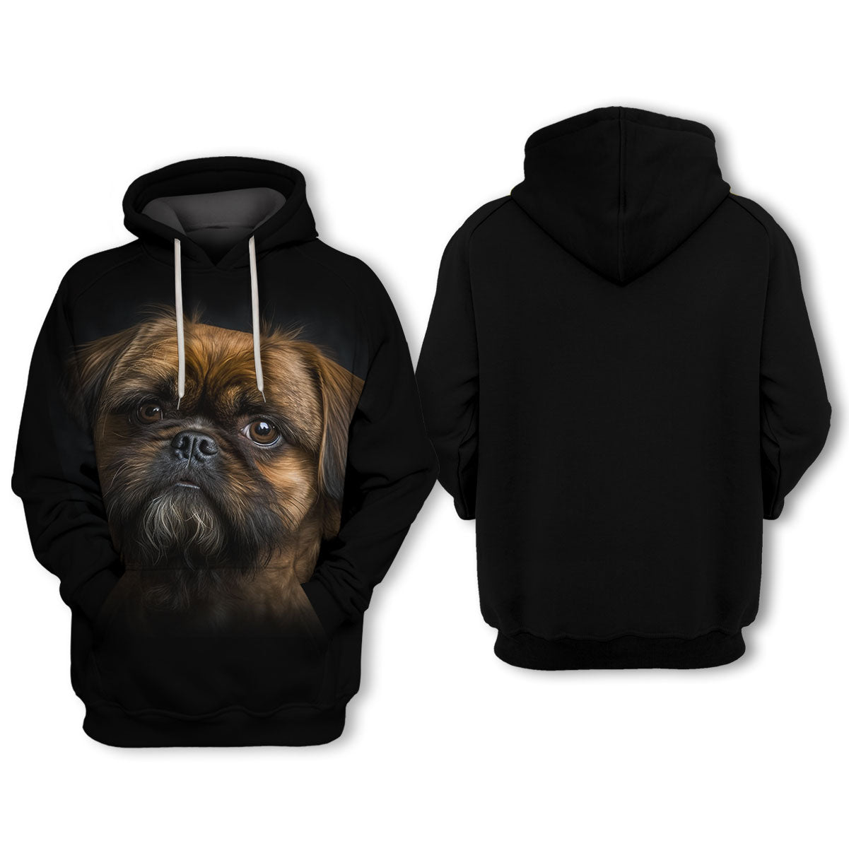 Griffon Brussels - Unisex 3D Graphic Hoodie
