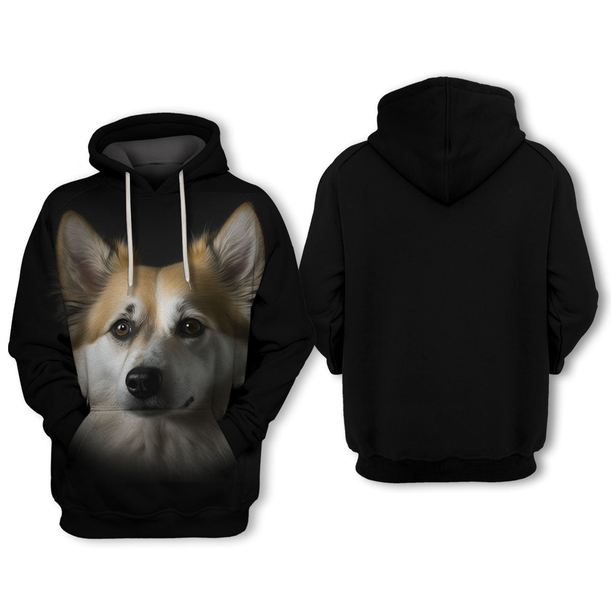 Icelandic Sheepdog - Unisex 3D Graphic Hoodie