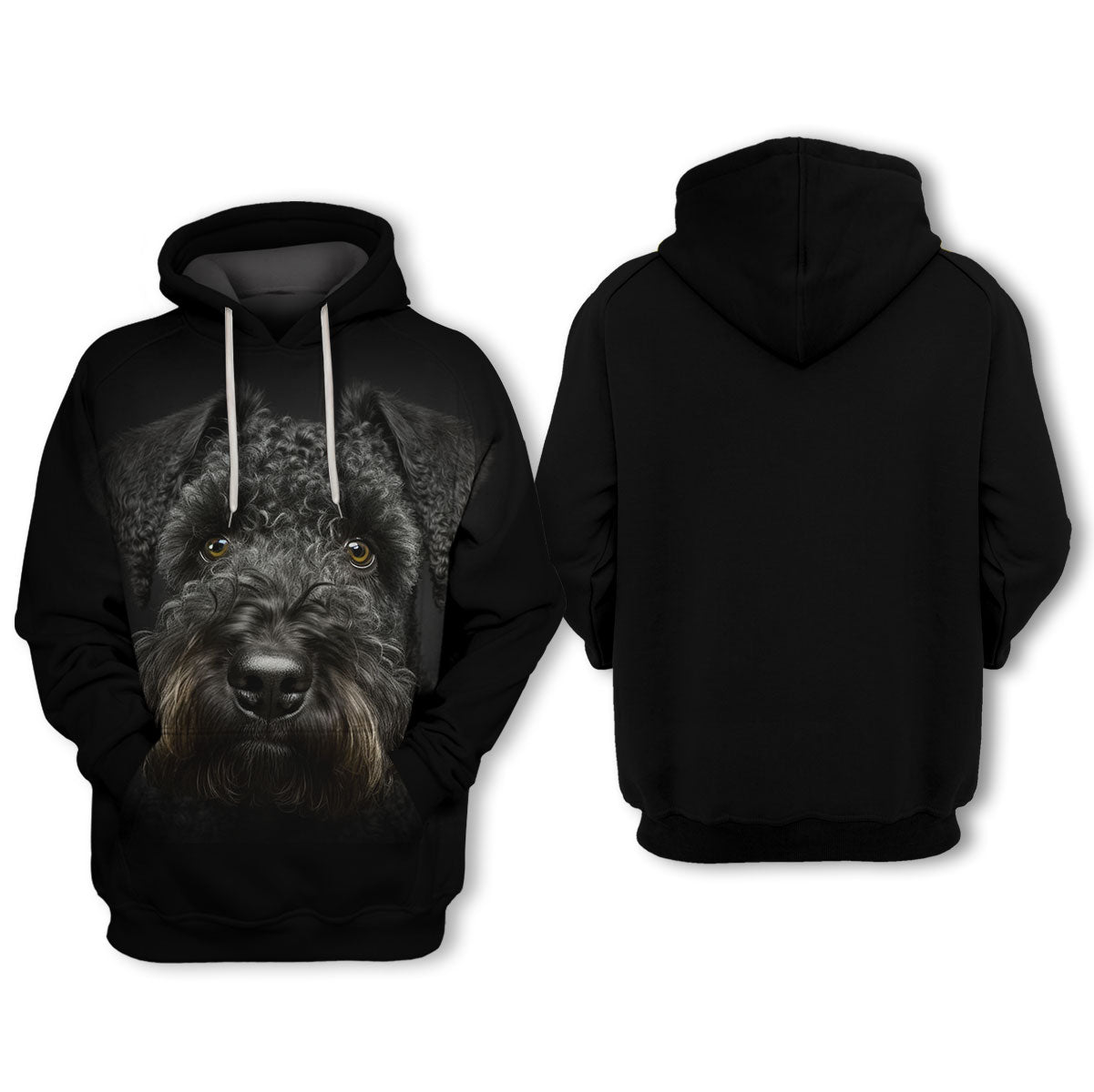 Kerry Blue Terrier - Unisex 3D Graphic Hoodie