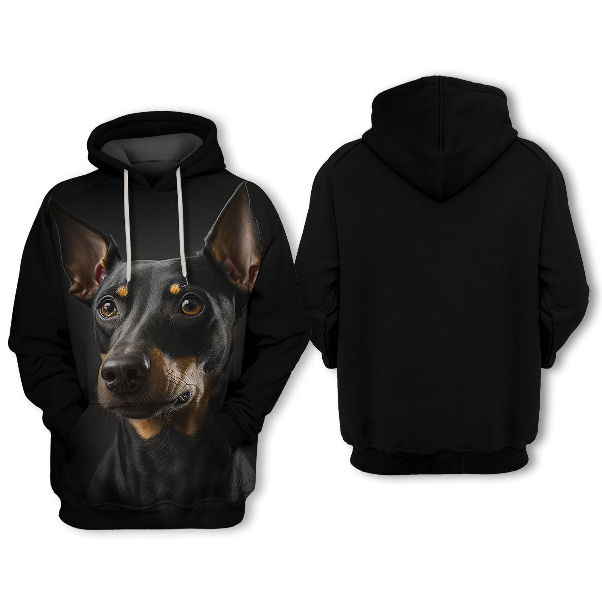 Manchester Terrier - Unisex 3D Graphic Hoodie