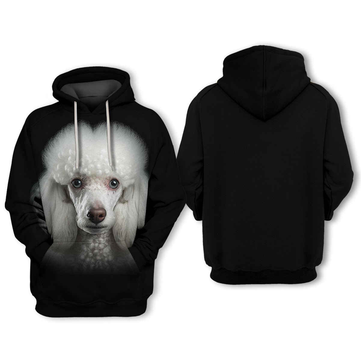 Poodle 1 - Unisex 3D Graphic Hoodie
