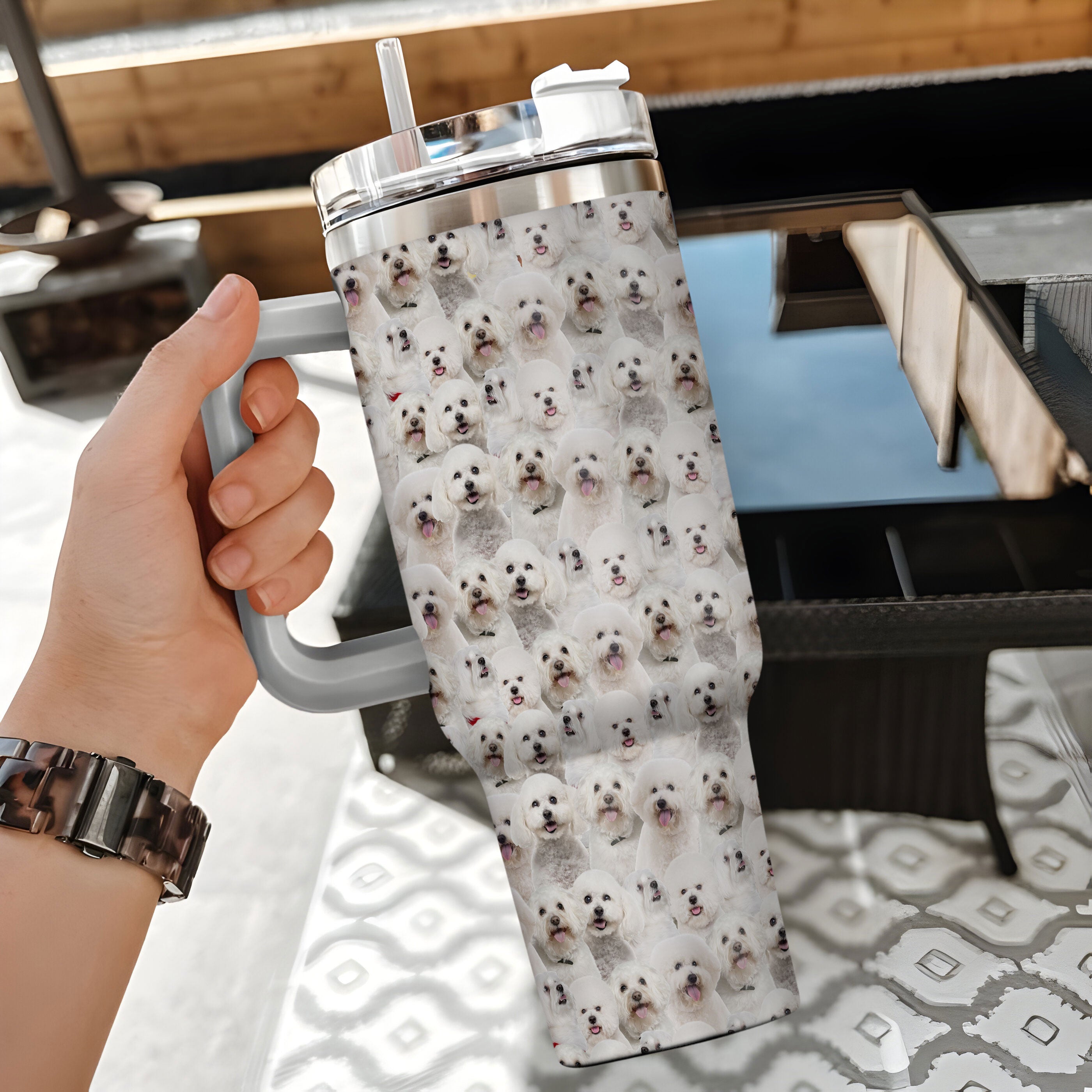 Bichon Frise Tumbler
