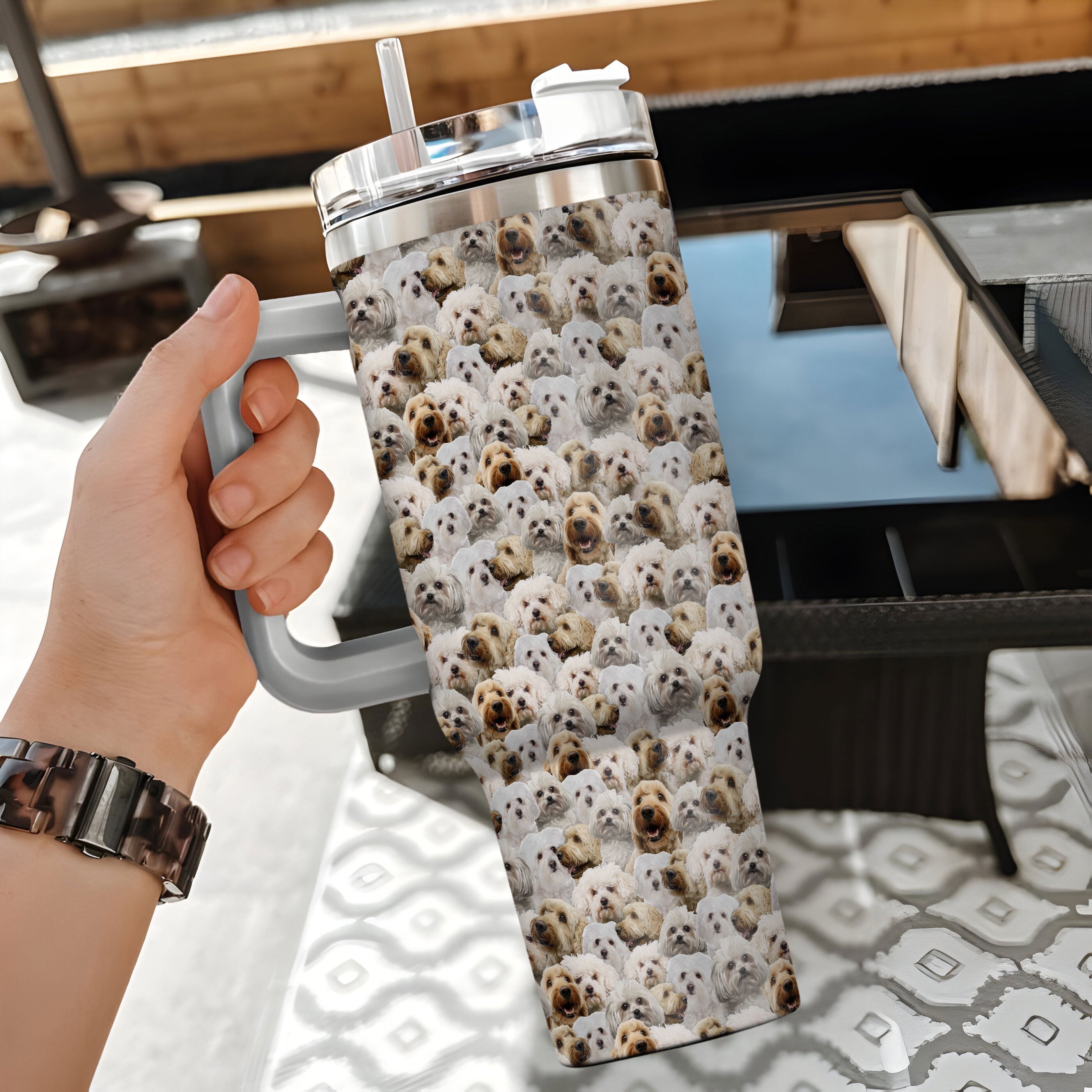 Bolognese Dog Tumbler