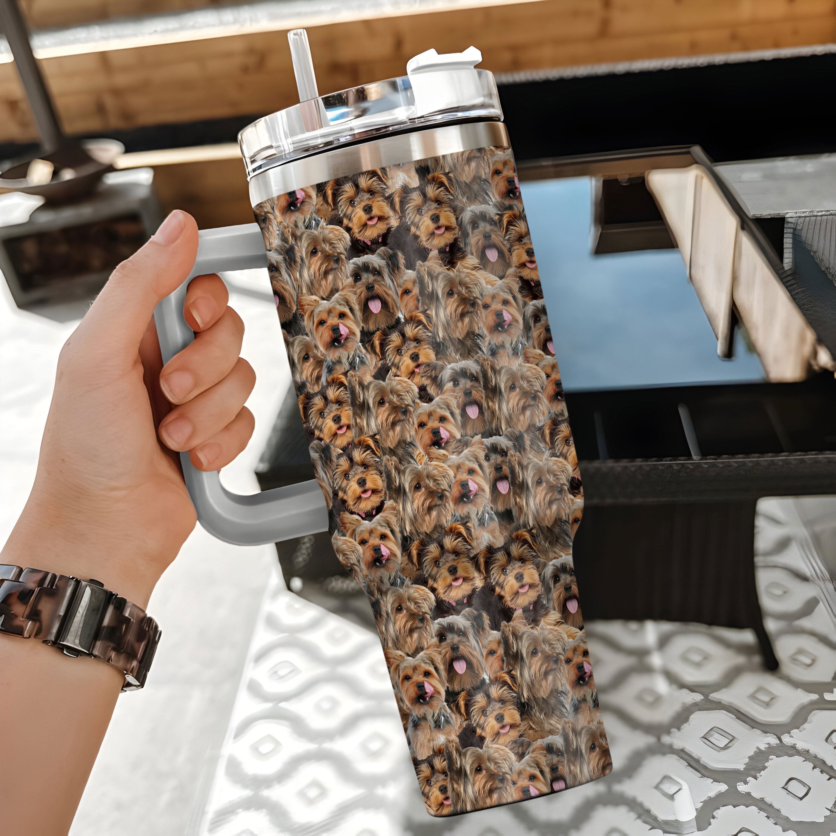 Yorkshire Terrier Tumbler