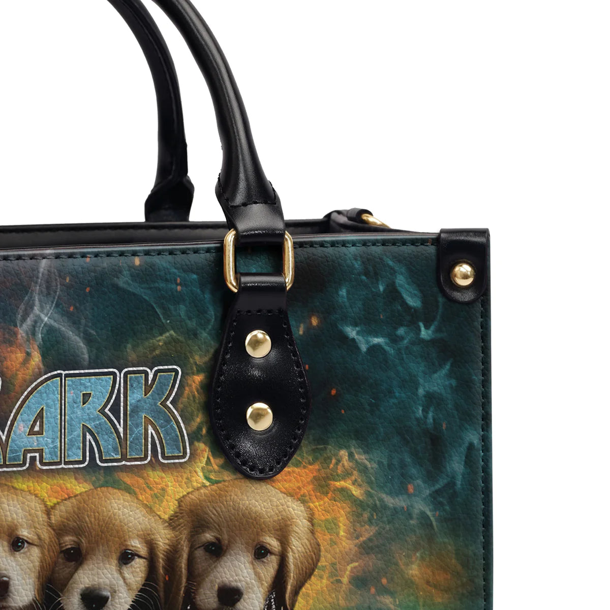 Bark Band Leather Bag