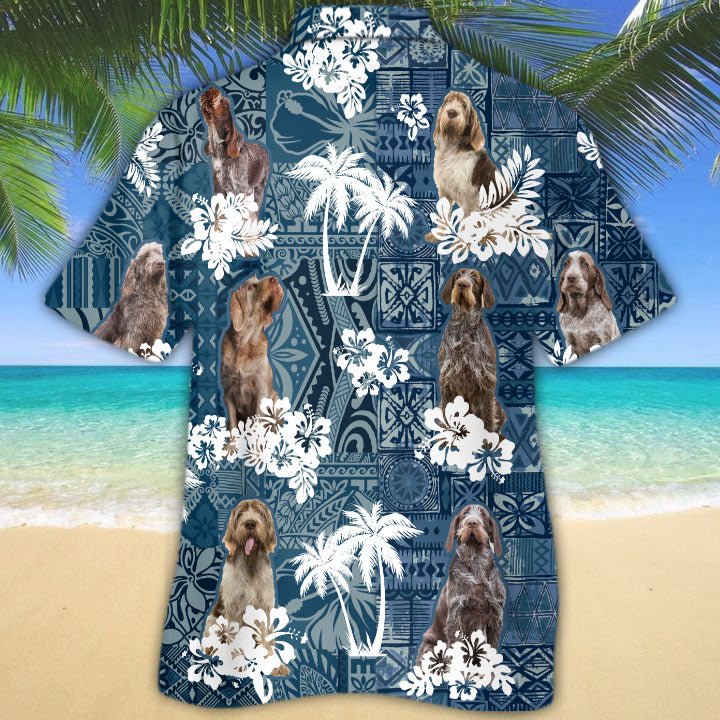 Spinone Italiano Hawaiian Shirt TD01