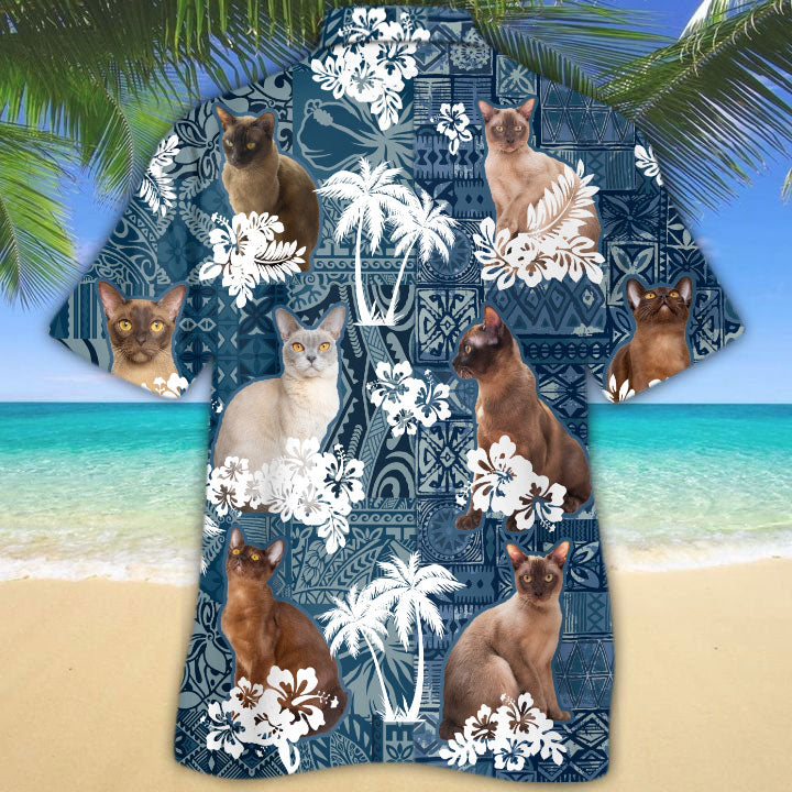 Burmese Hawaiian Shirt TD01