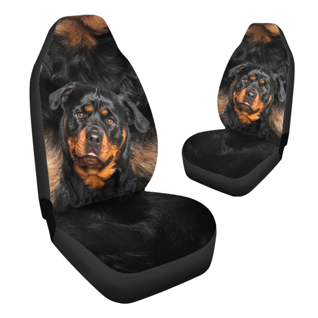 Rottweiler Face Car Seat Covers 120