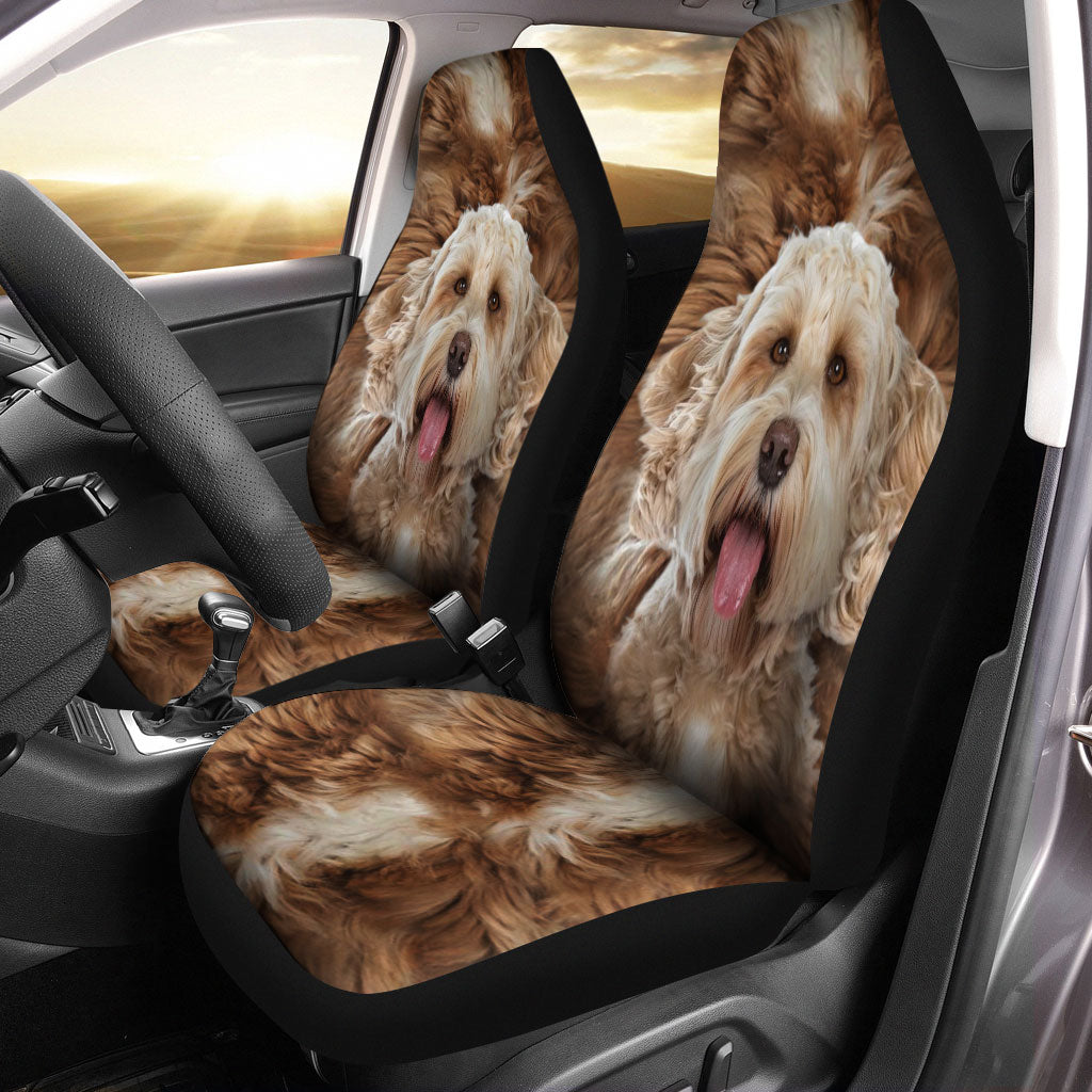 Labradoodle Face Car Seat Covers 120