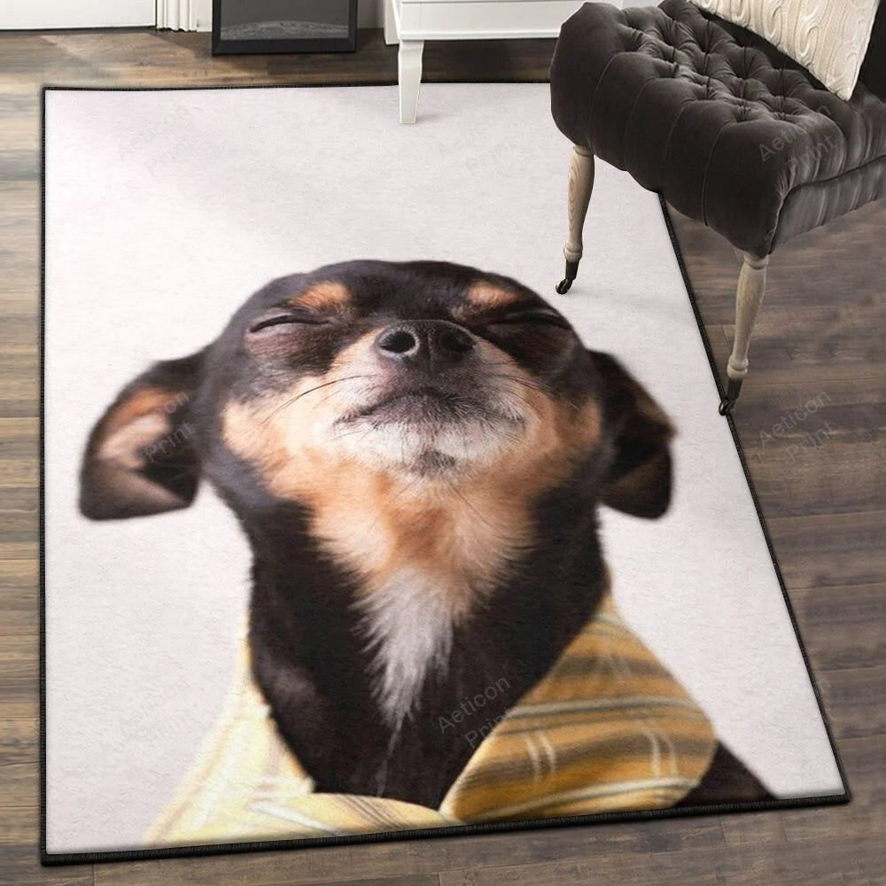 Chihuahua 2 Area Rug