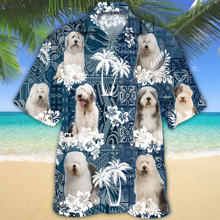 Old English Sheepdog Hawaiian Shirt TD01