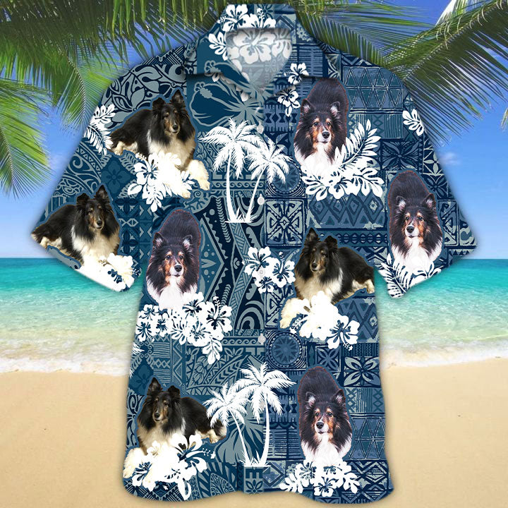 Sheltie Hawaiian Shirt TD01