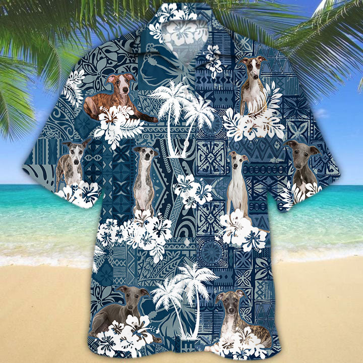Whippet Hawaiian Shirt TD01