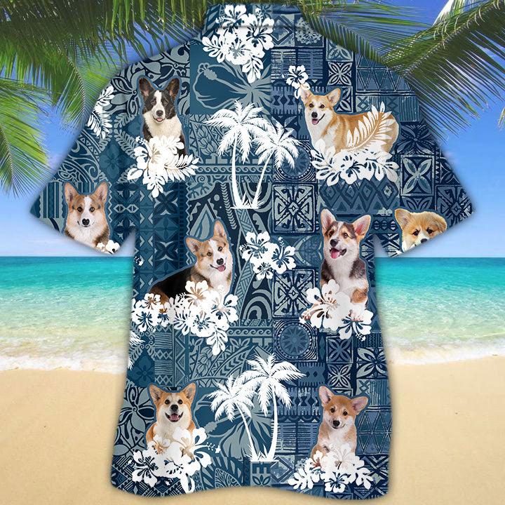 Welsh Corgi Hawaiian Shirt TD01