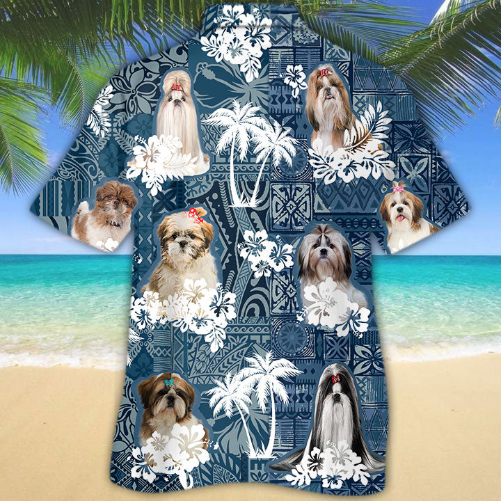 Shih Tzu Hawaiian Shirt TD01