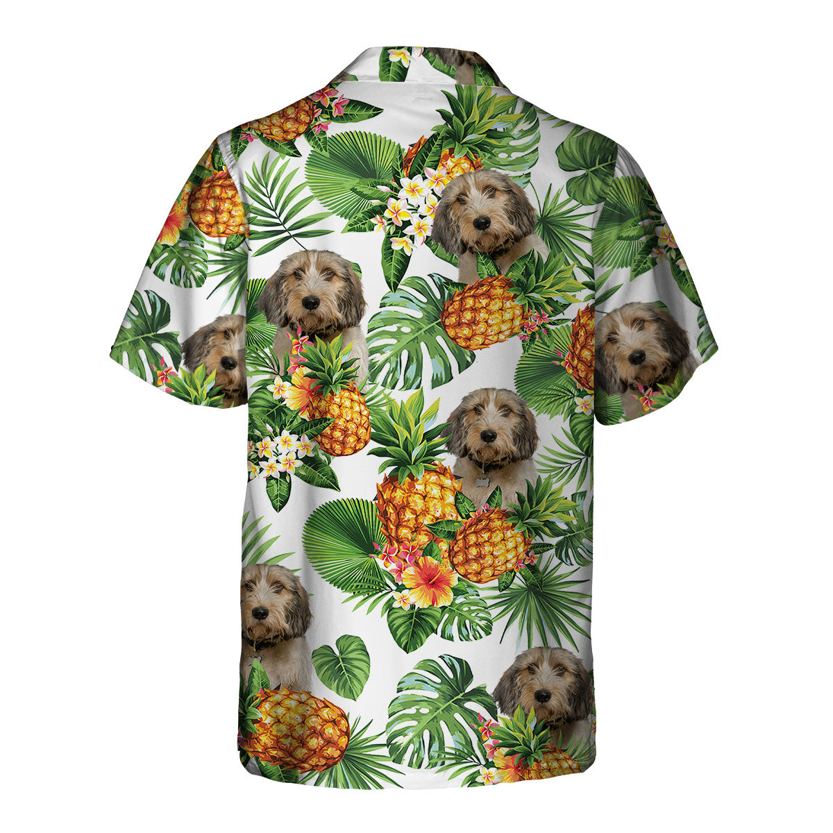 Petit Basset Griffon Vendéen - Tropical Pattern Hawaiian Shirt