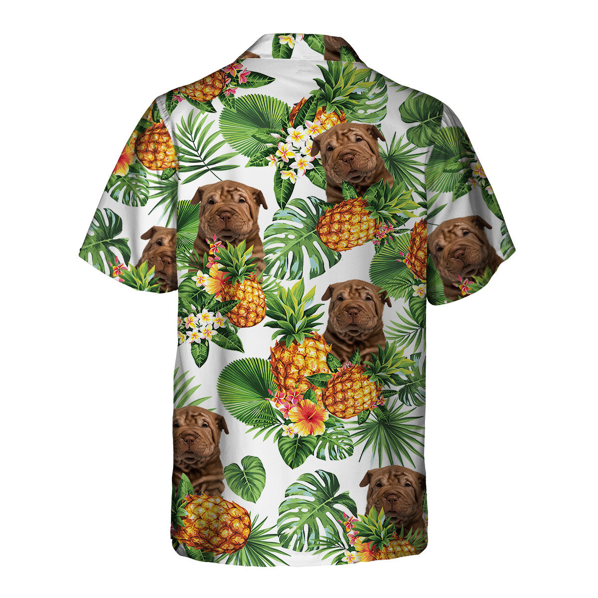 Shar Pei - Tropical Pattern Hawaiian Shirt