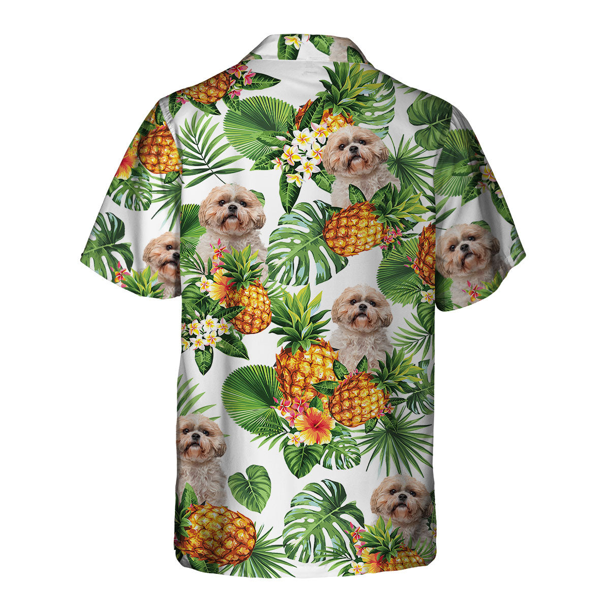 Shih Tzu - Tropical Pattern Hawaiian Shirt