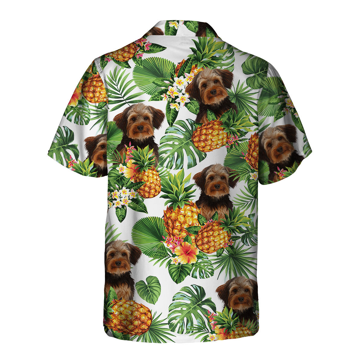 Yorkipoo - Tropical Pattern Hawaiian Shirt