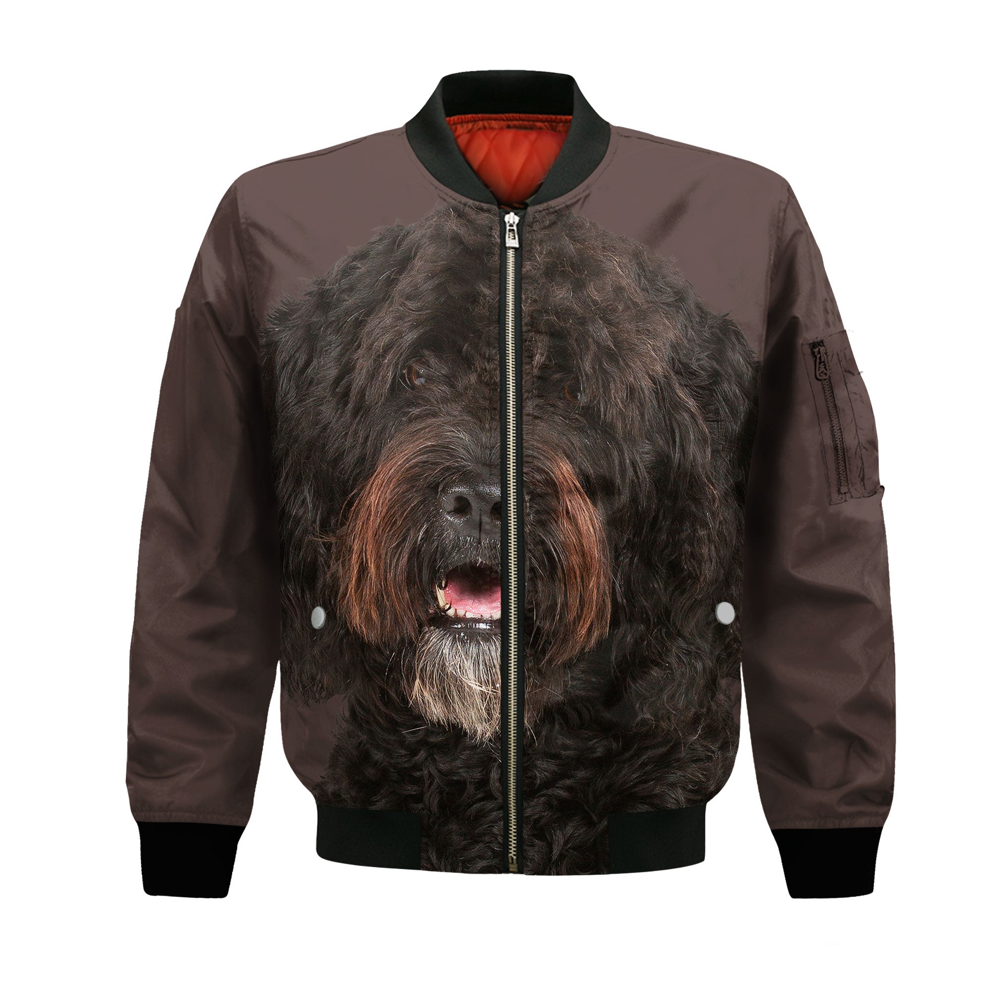 Barbet - Unisex 3D Graphic Bomber Jacket