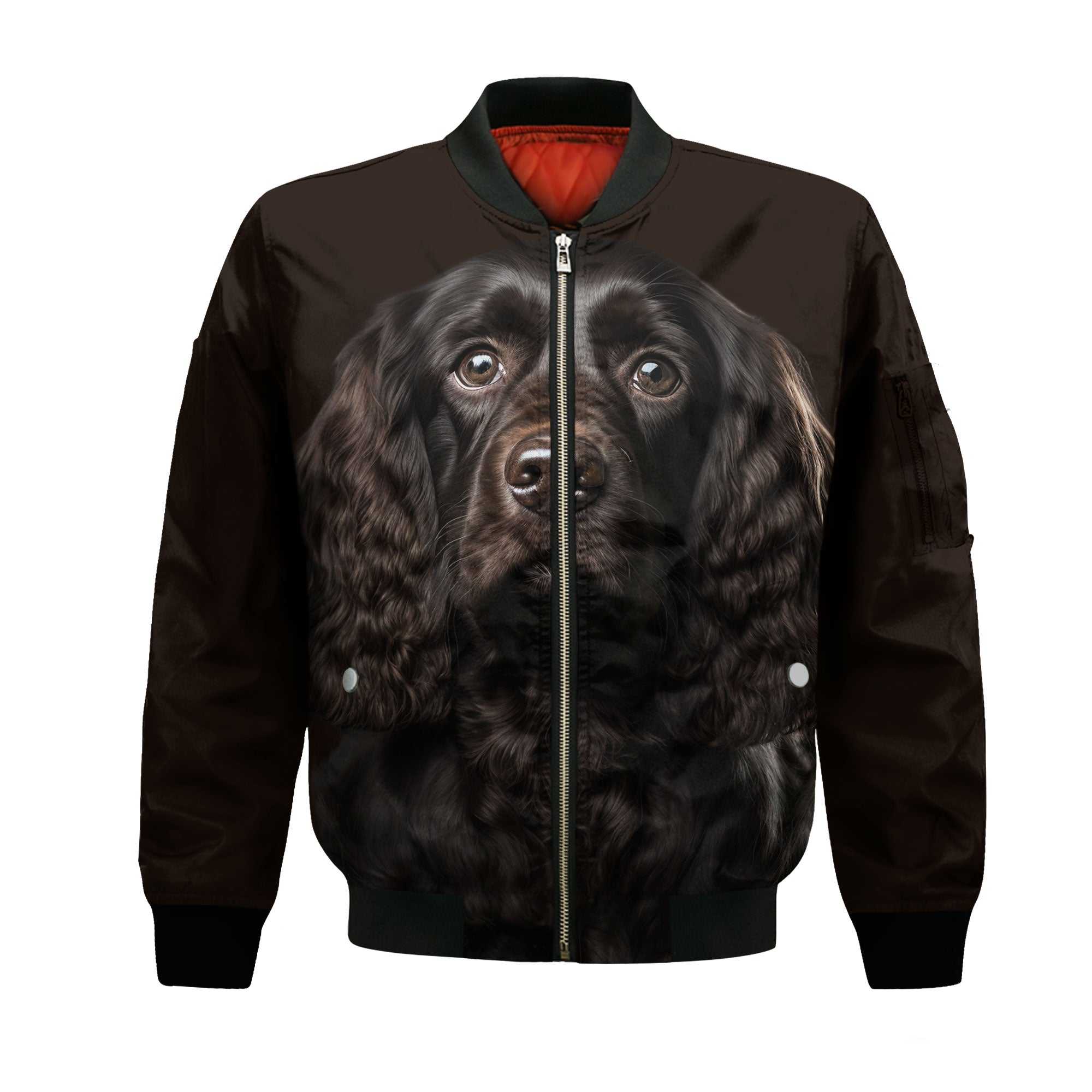 Boykin Spaniel AI - Unisex 3D Graphic Bomber Jacket