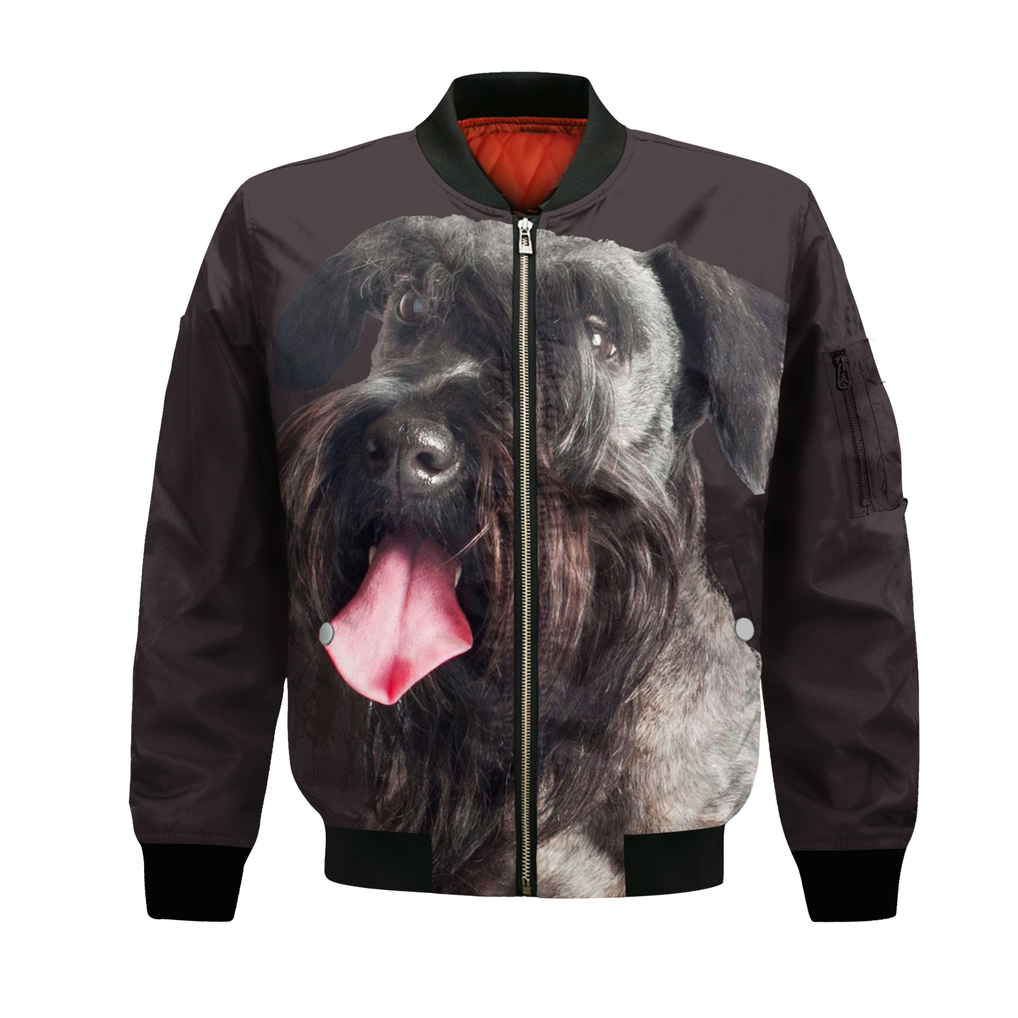 Cesky Terrier - Unisex 3D Graphic Bomber Jacket