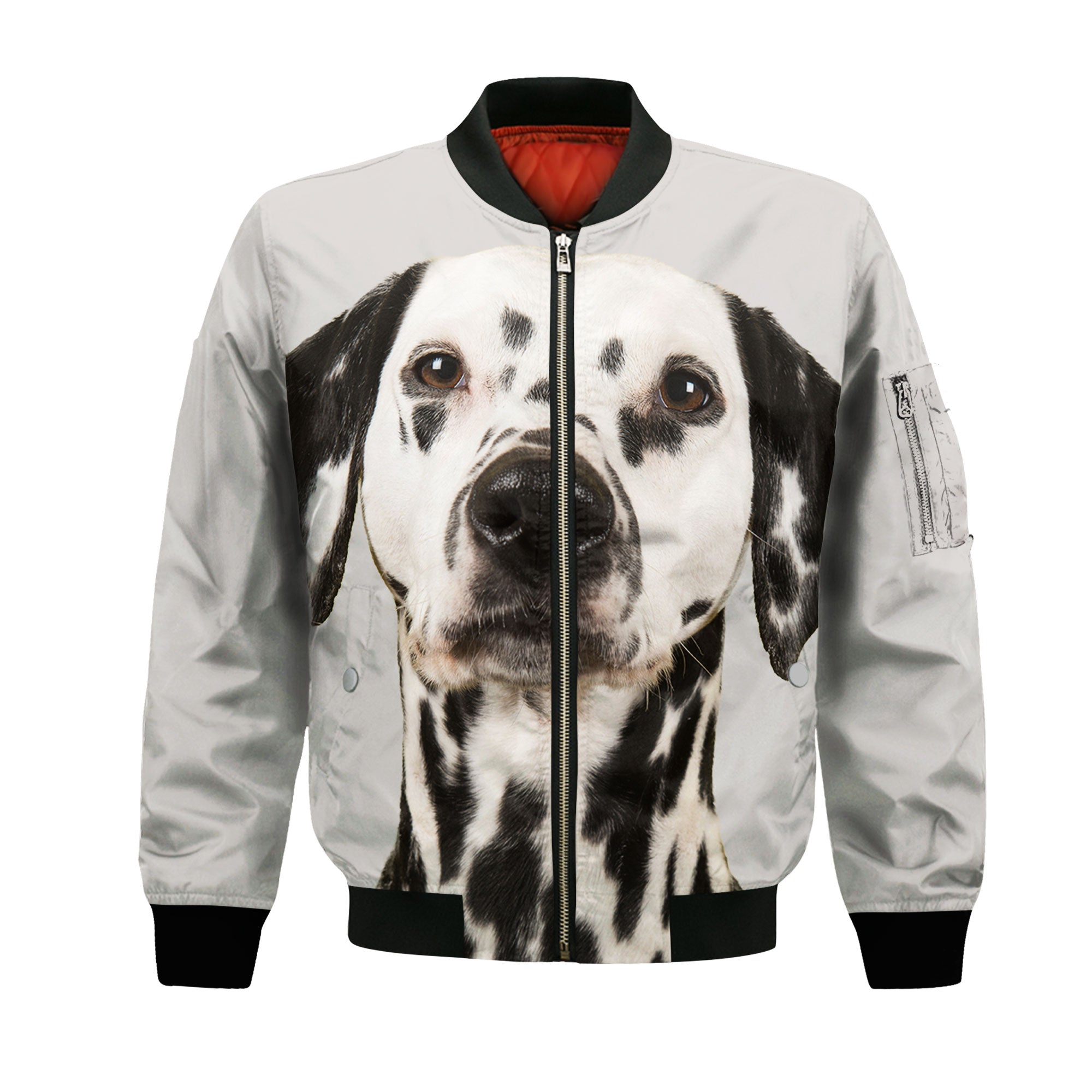 Dalmatian - Unisex 3D Graphic Bomber Jacket