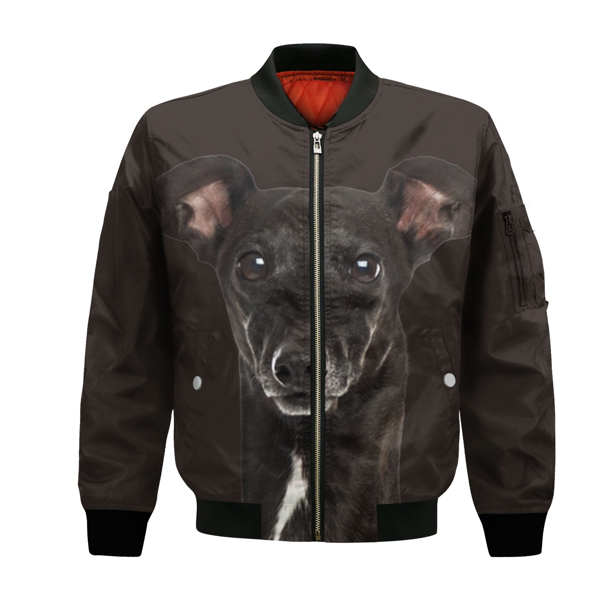 Greyhound - Unisex 3D Graphic Bomber Jacket
