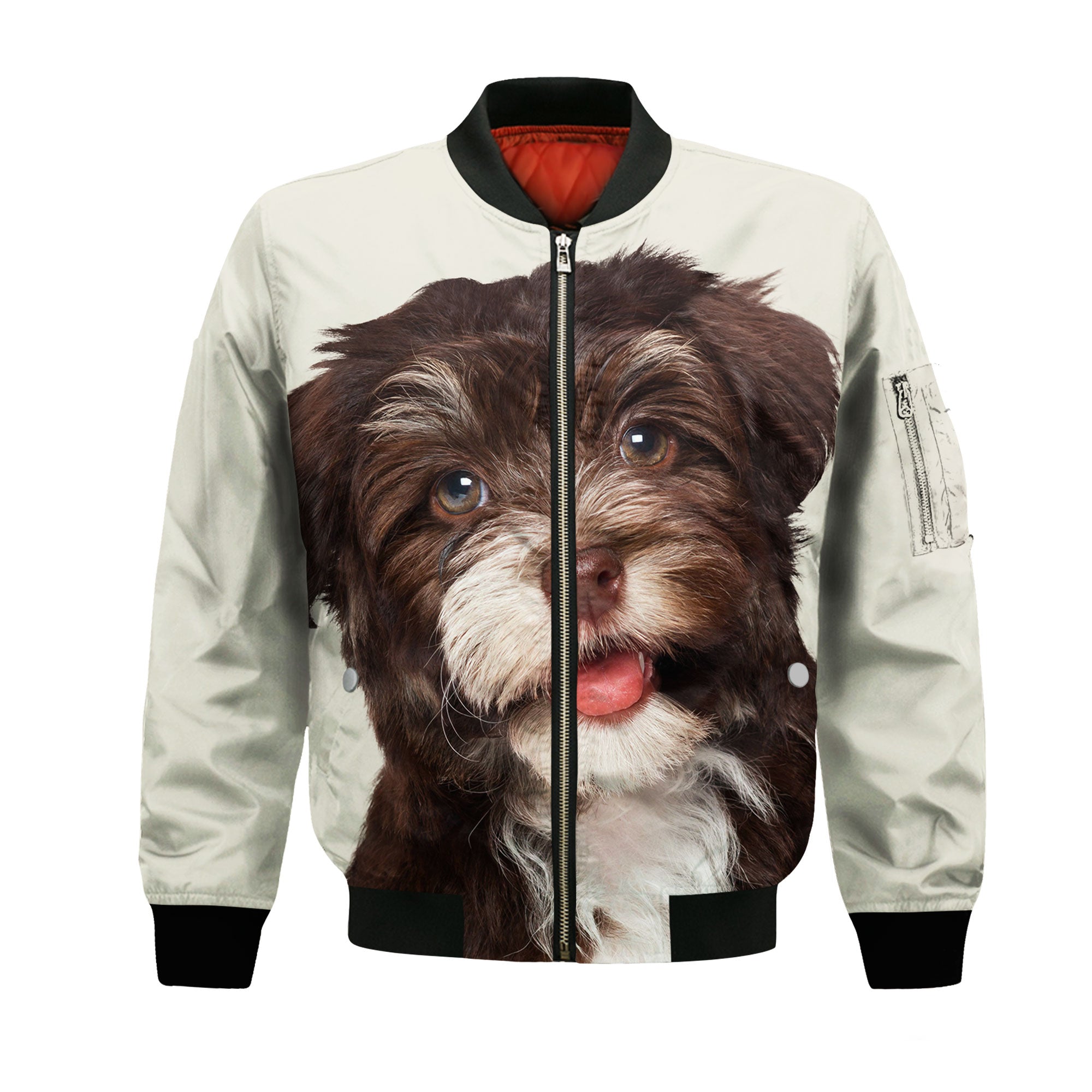 Havanese - Unisex 3D Graphic Bomber Jacket