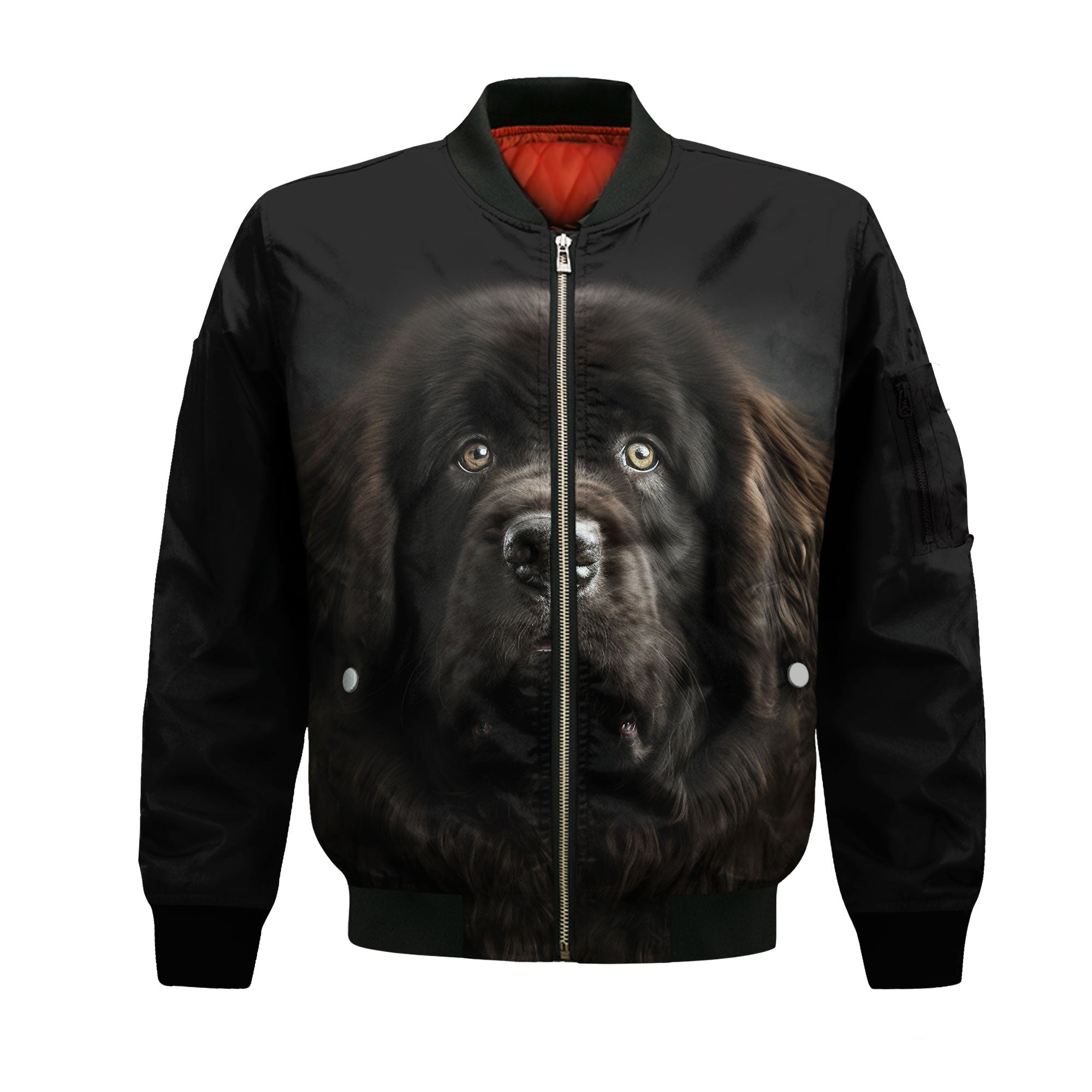 Newfoundland AI - Unisex 3D Graphic Bomber Jacket