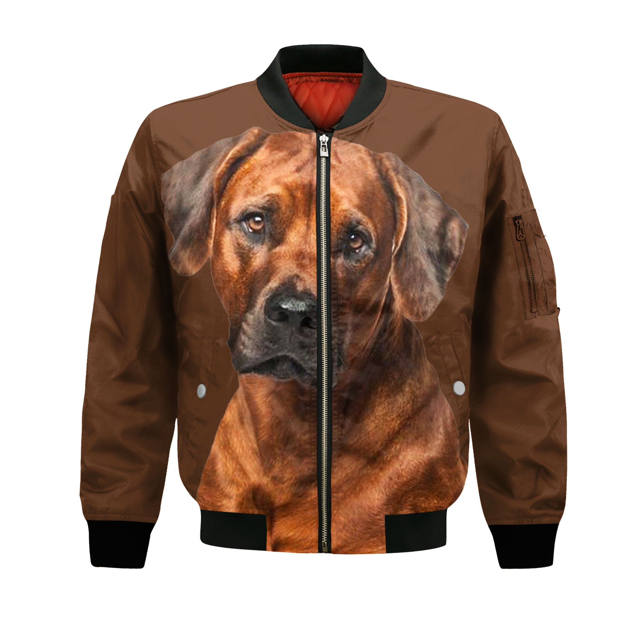 Rhodesian Ridgeback - Unisex 3D Graphic Bomber Jacket