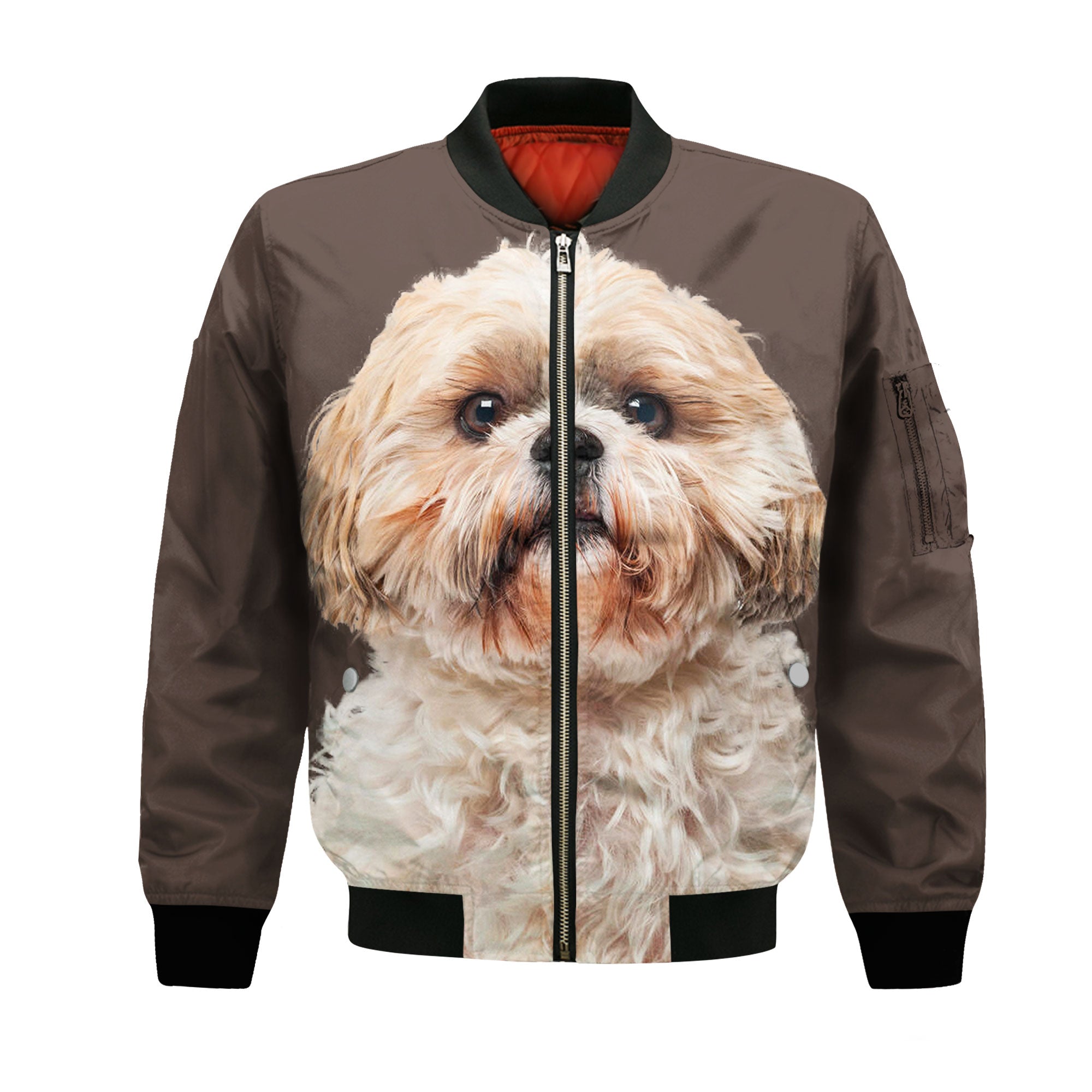 Shih Tzu - Unisex 3D Graphic Bomber Jacket
