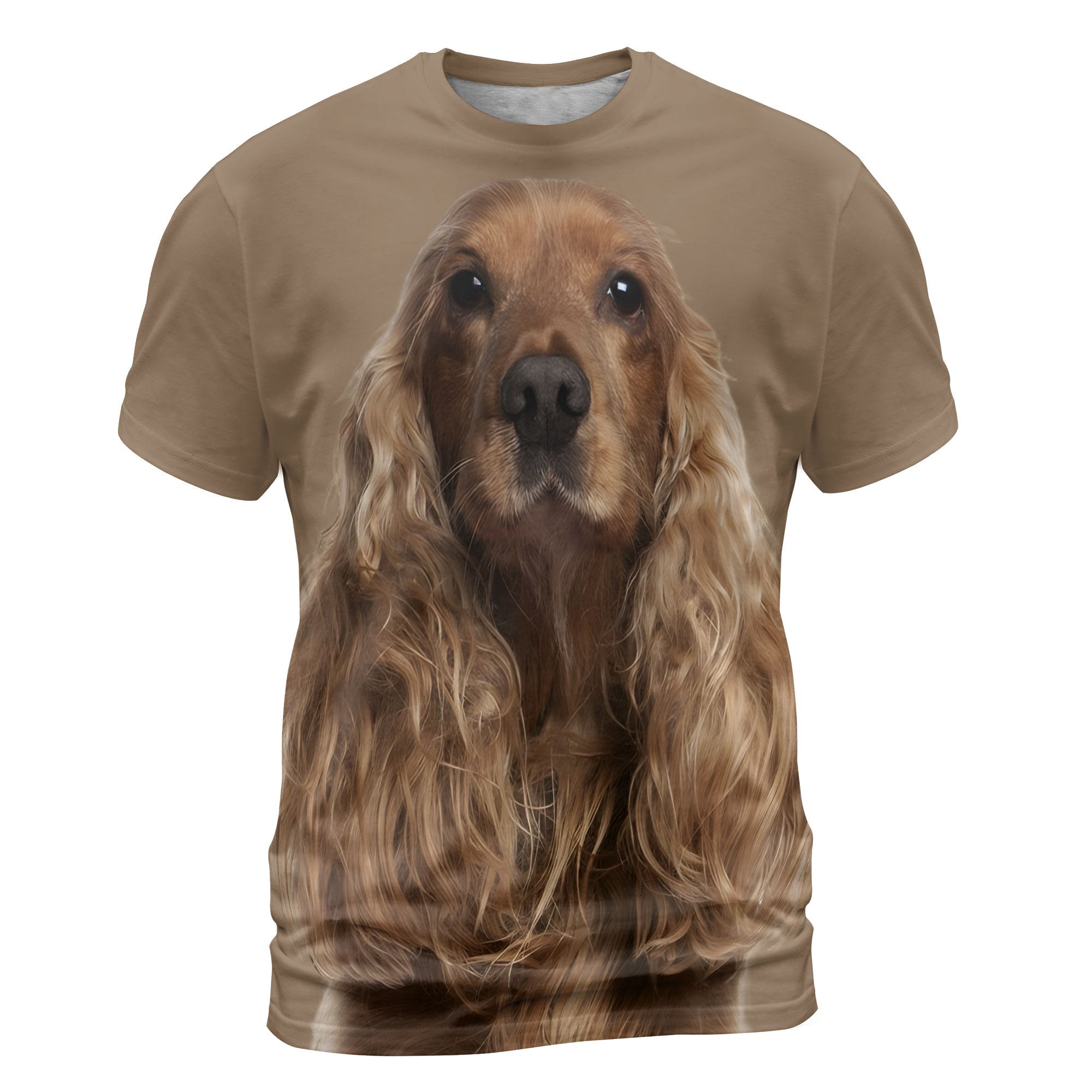 English Cocker Spaniel- 3D Graphic T-Shirt