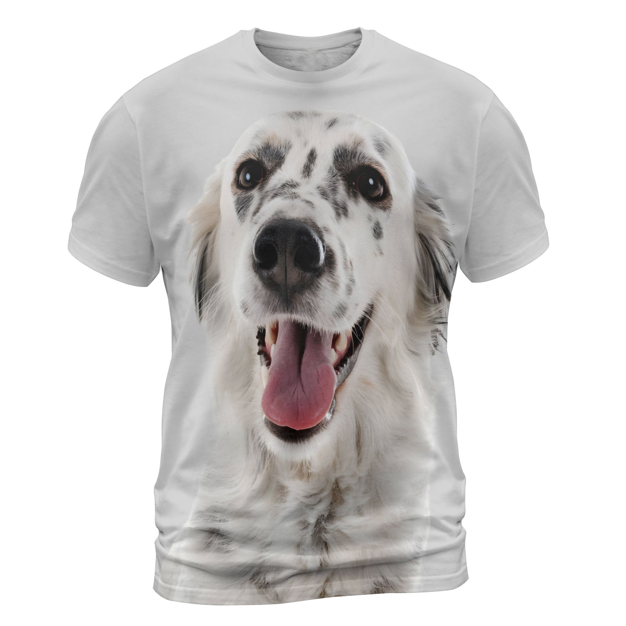 English Setter- 3D Graphic T-Shirt