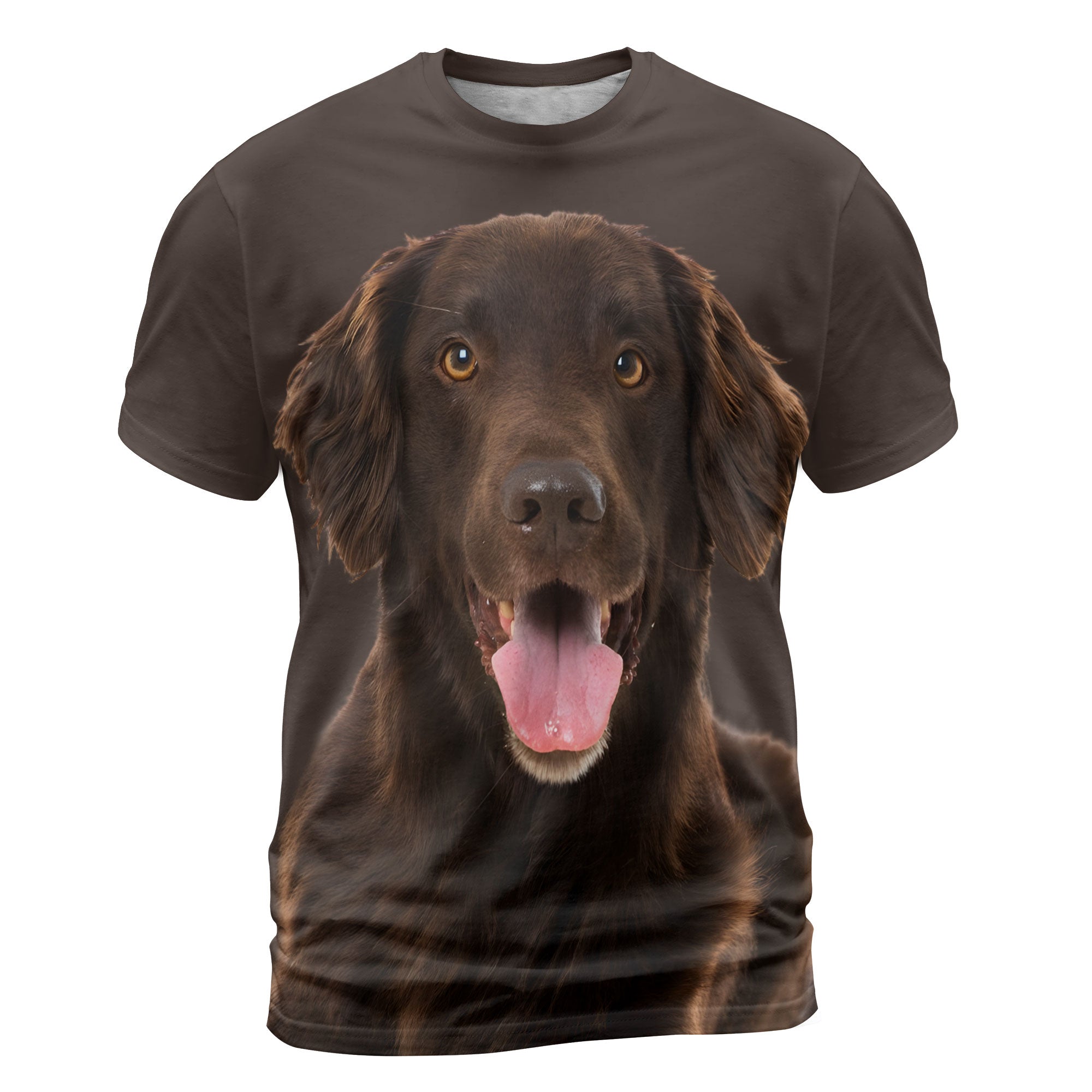 Flat Coated Retriever 2- 3D Graphic T-Shirt