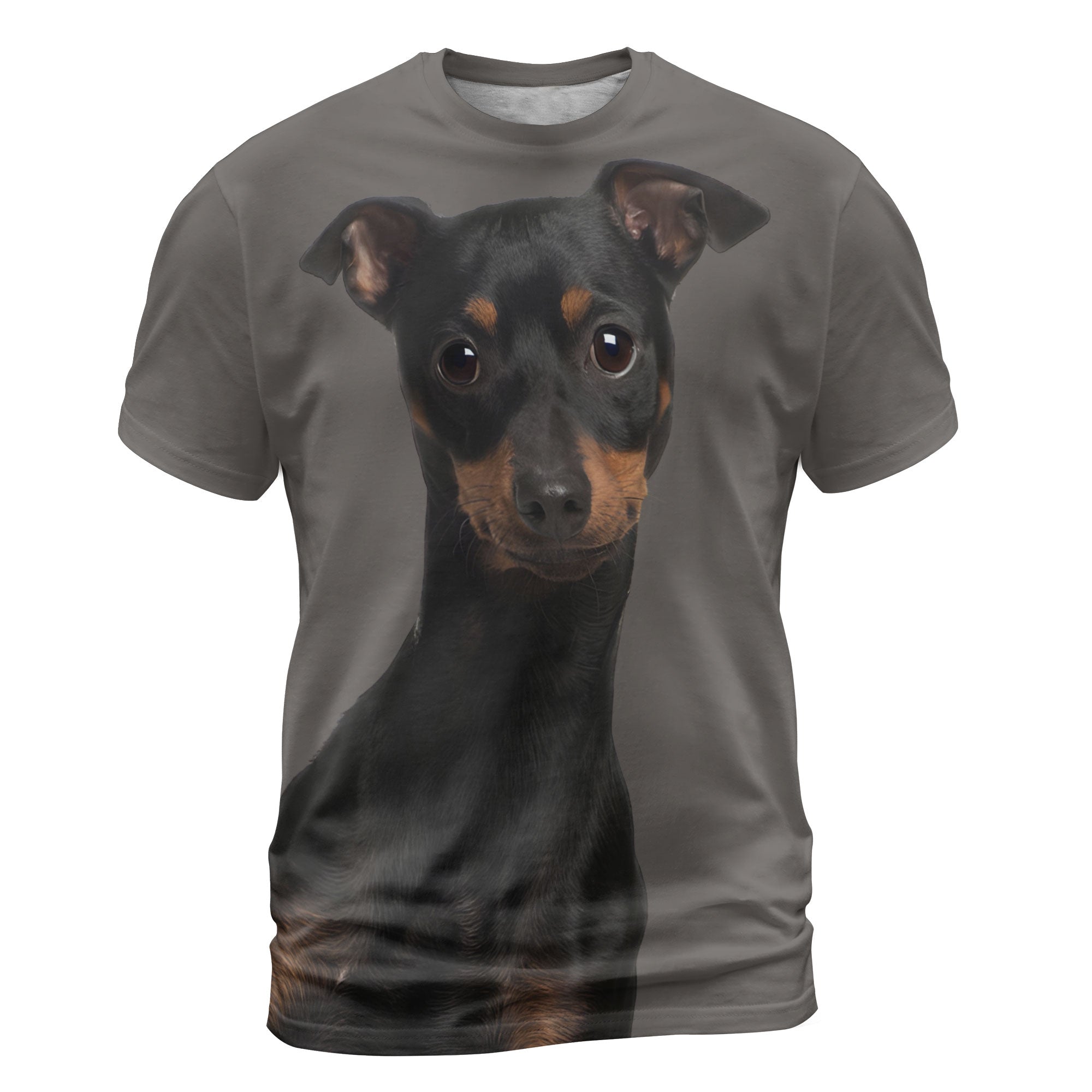 Miniature Pinscher - 3D Graphic T-Shirt