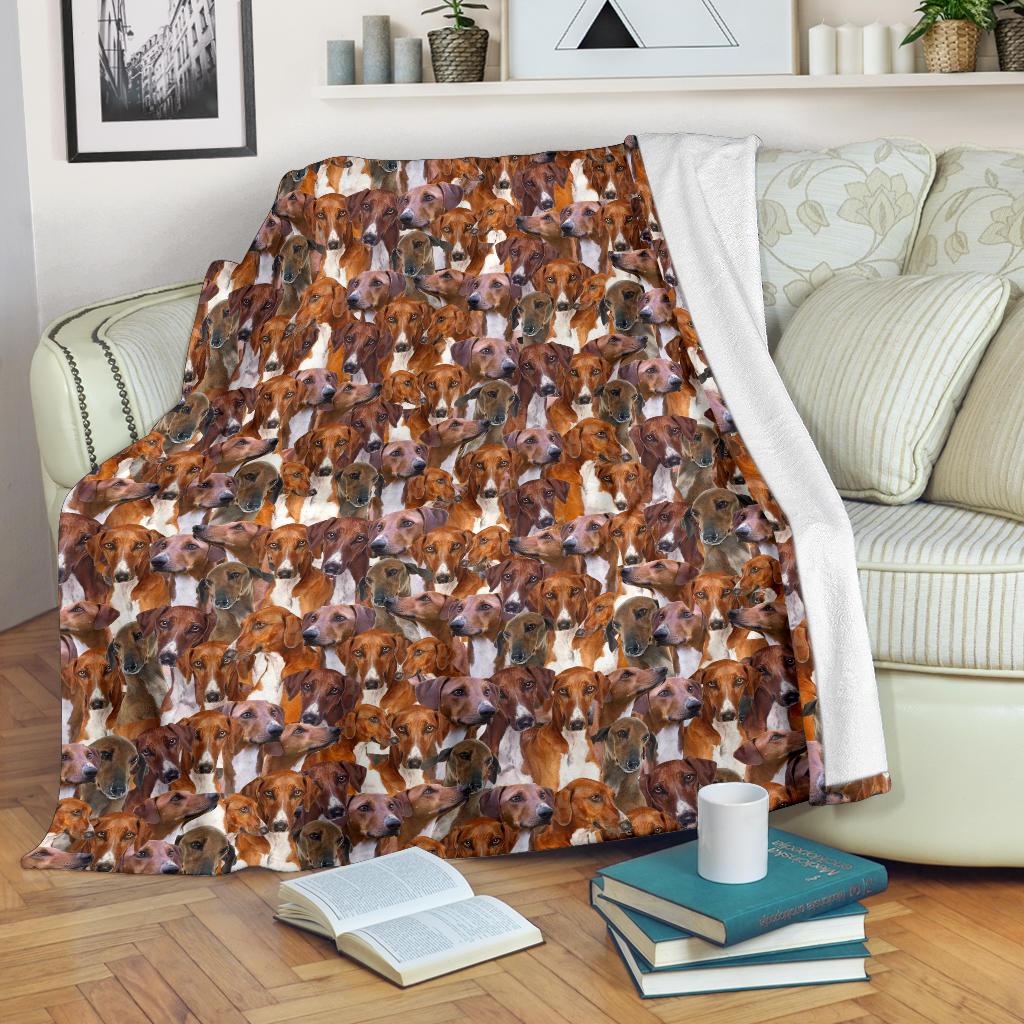 Azawakh Full Face Blanket