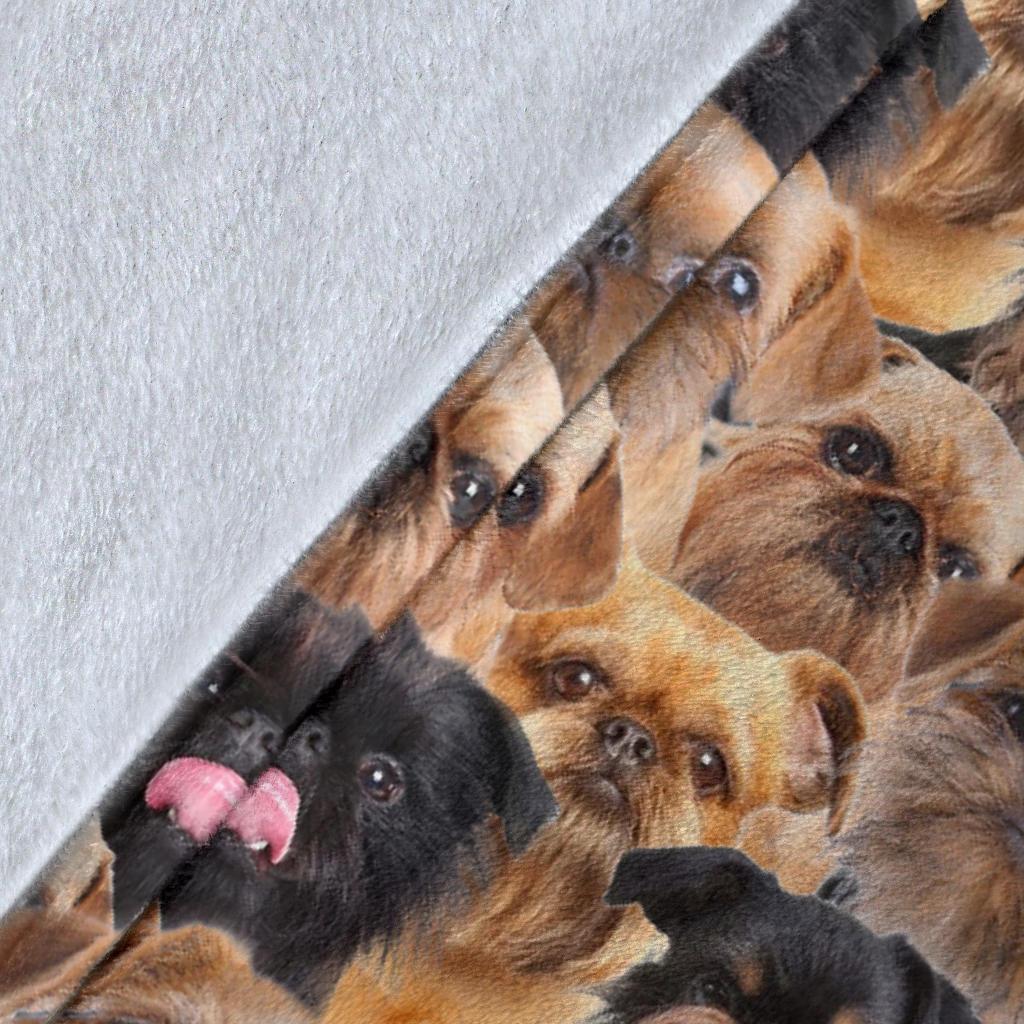 Griffon Bruxellois Full Face Blanket